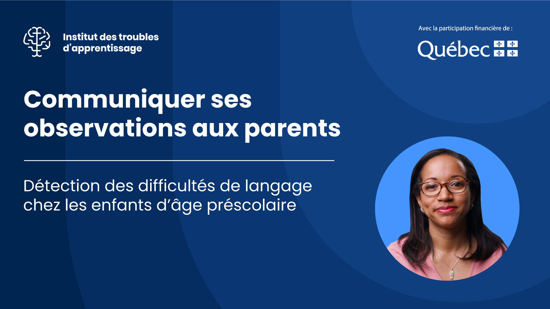Vignette Formation SGEE #14 Comment partager vos observations d'un enfant à ses parents