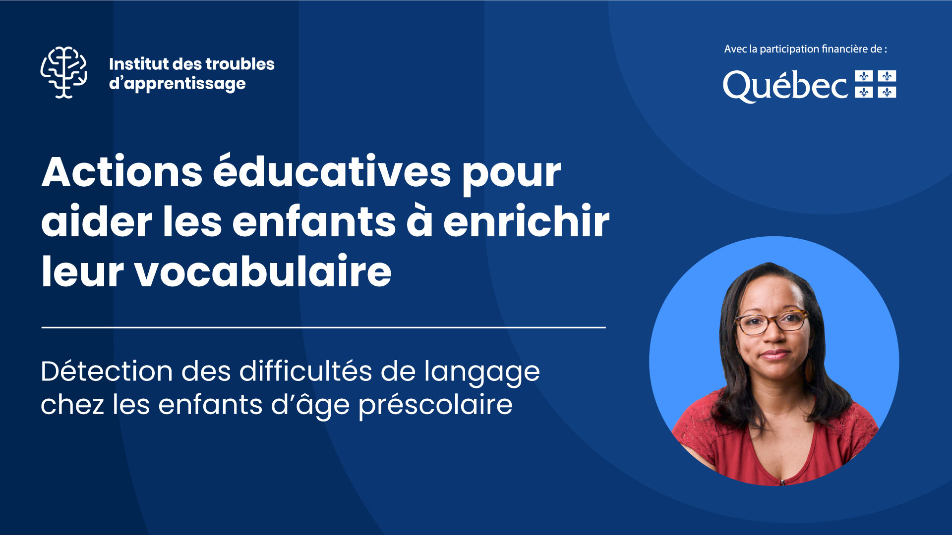 Vignette Formation SGEE #7 Les activités pour aider les enfants à enrichir leur vocabulaire